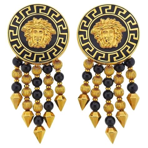 versace earrings dupe|versace earrings with diamonds.